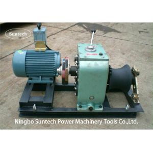 China Overhead Line Diesel Engine Cable Winch Puller With Belt Driven wholesale