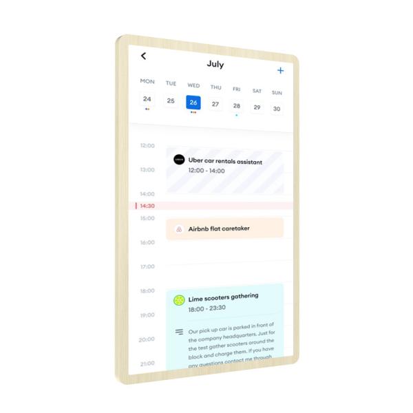 Goodnotes Compatible Android 14 Free Software Wall Mounted Digital Calendar