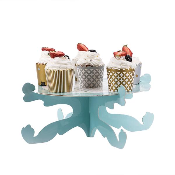 DIY Foldable Three Layer Paper Cardboard Cake Stand