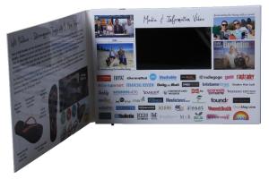Multi - Size LCD Video Mailer Support JPG / JPEG / GIF Picture Format