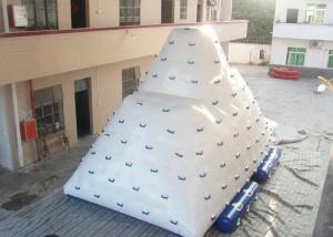 China Giant Iceberg Water Toys Inflatable Floating Iceberg Climbing Wall with EN14960 wholesale