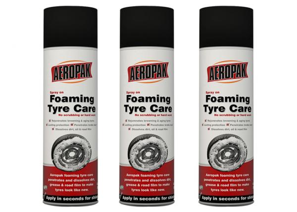 Quality ROHS Certificate Tyre Foam Spray Non Toxic For Dirt And Gum APK-8307 for sale