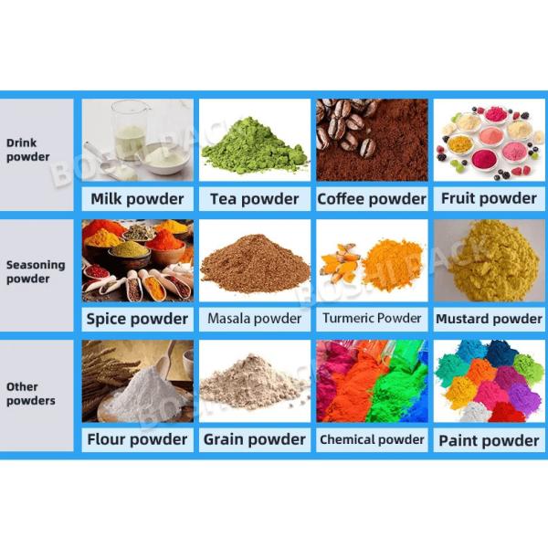 Fast Speed Garlic Powder Packing Machine Vertical With Filling Wrapping