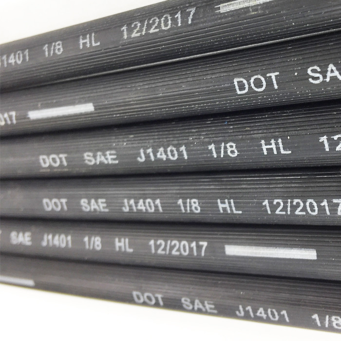 Aging Resistance DOT Brake Hose IATF16494 Certificated SAE J1401 FMVSS 106