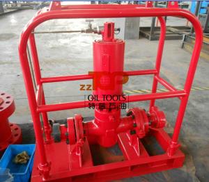Red Surface Safety Valve And ESD Emergency Shutdown System For Surface Well Testing