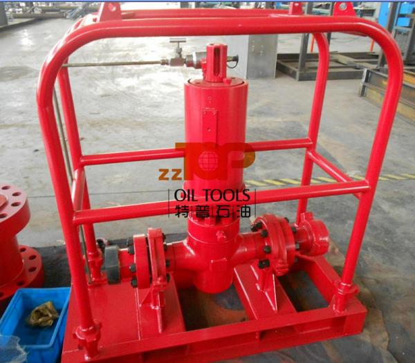 Quality Red Surface Safety Valve And ESD Emergency Shutdown System For Surface Well Testing for sale