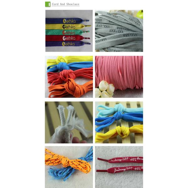 Home Textile Drawstring Cord 5mm Braided Cotton Cord Blue Purple