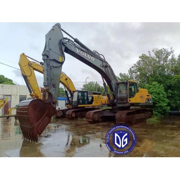 Ec380DL 38 Ton Used Volvo Excavator With Advanced emission control system