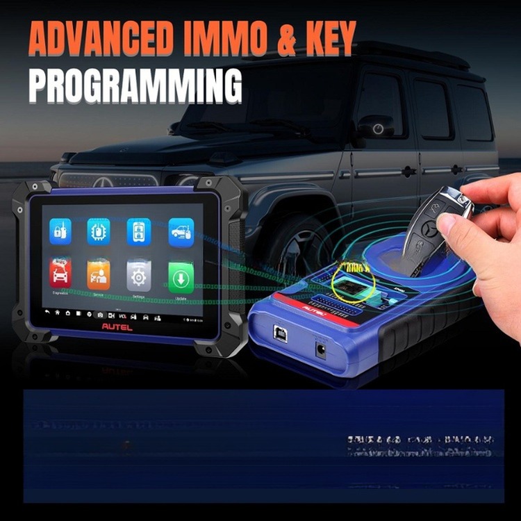 Autel IM608 PRO II Car Key Programmer Plus IMKPA Accessories and G-Box3 APB112 Performance