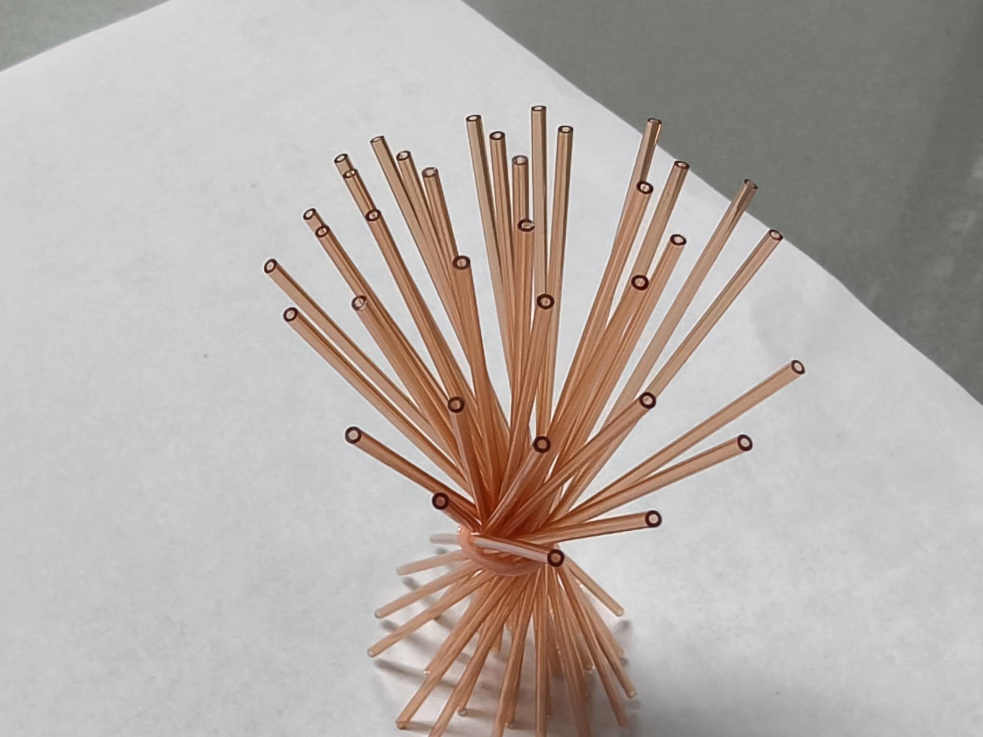 PP PC PETG PCTG Capillary Tube Small Straw Extrusion Machine