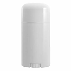 China Empty Plastic PP Oval Shape Deodorant Container Recyclable wholesale