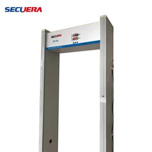 China LCD display Walk Through Thermometer Infrared Body Temperature Checking Scanner wholesale