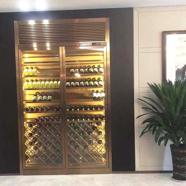 Commercial Restaurant 300 Bottles Upright Wine Celler Fridge