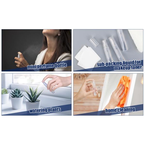 Spray Bottle Plastic Spray Bottles 3.4oz/100ml 2Pack Makeup Setting Sprayer TSA Approved Empty Cosmetic Refillable