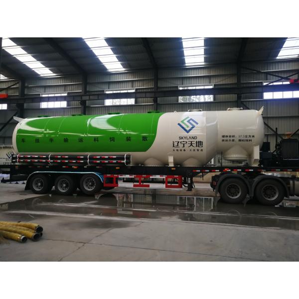 Al Silo Tank Feed Bulker Adopting Impeller Type Air Compressor