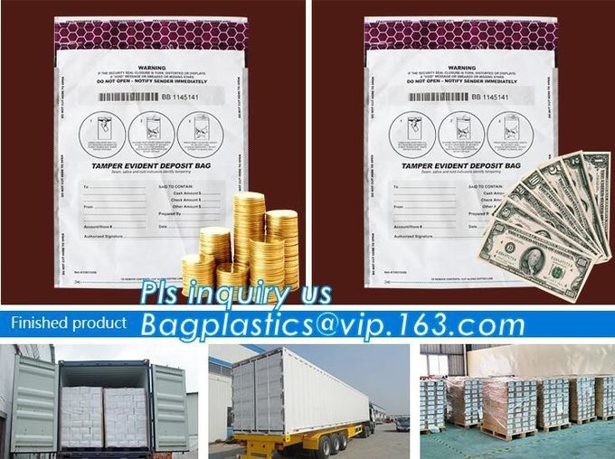 Plastic Money/Evidence Security Envelopes Cash Deposit Seal Bags, Bank Industrial Use cash security deposit bags, bageas