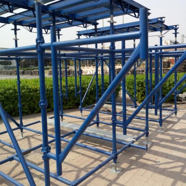 Quality Building Cuplock Scaffolding System Cuplock Ledger British Standard Environmental Protection for sale