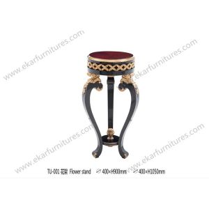 China Luxury Furniture Antique European Style Wood Flower Stand TU-001 wholesale