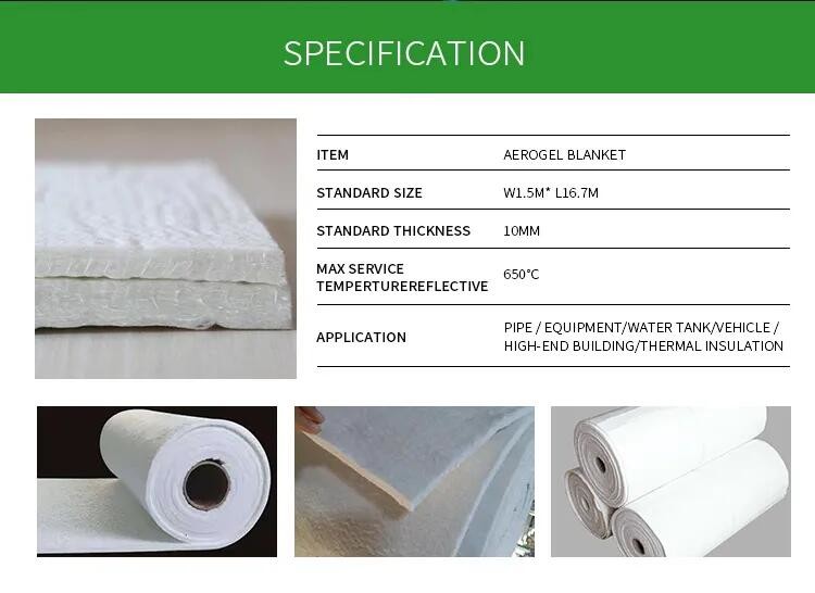 Waterproof Battery Thermal Management System Compressive Pad Aerogel Blanket Insulation