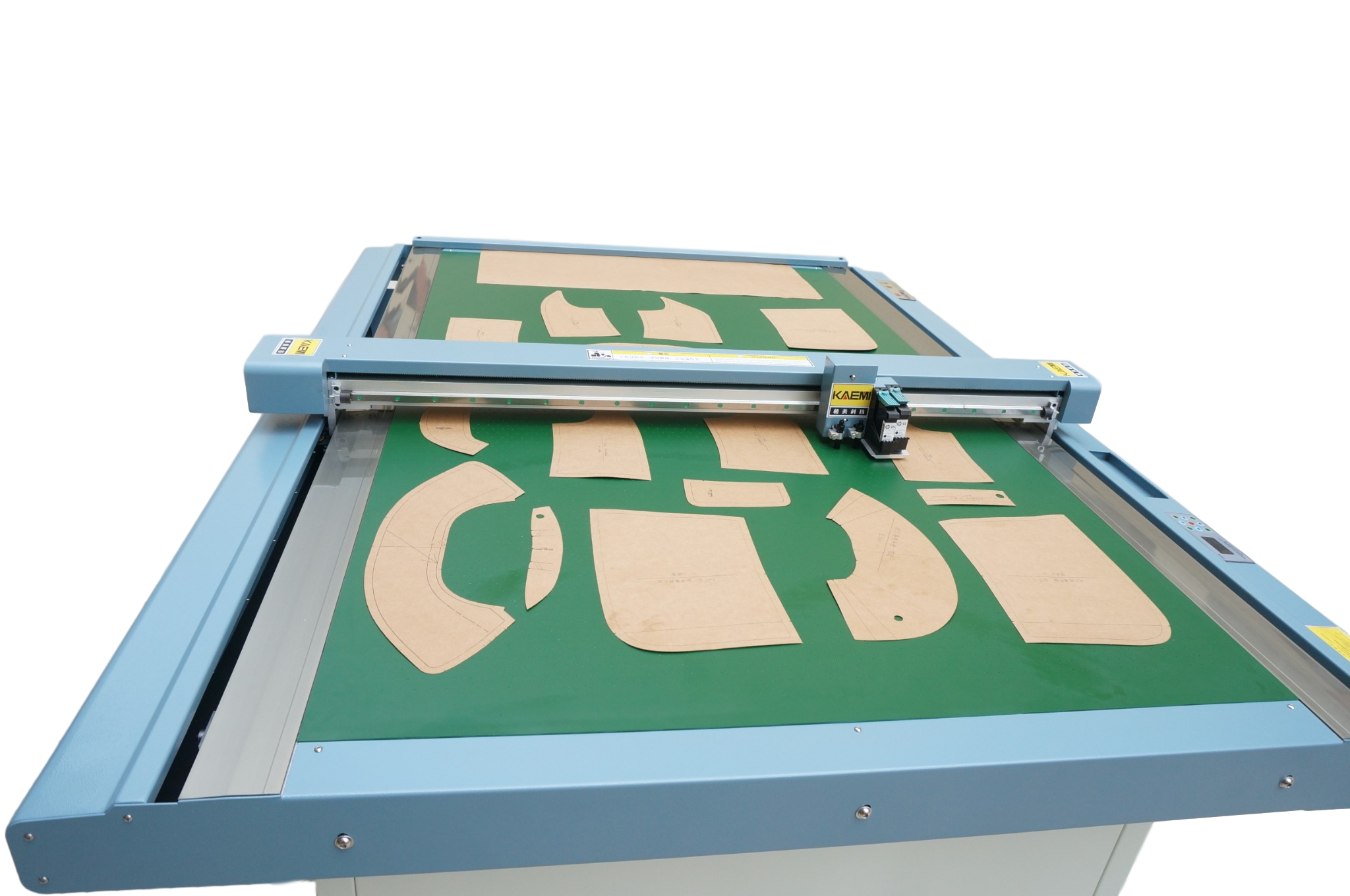 1500*1200mm Print Dimension Flatbed Cutting Machine for HP45 Ink Box Contour Cutting