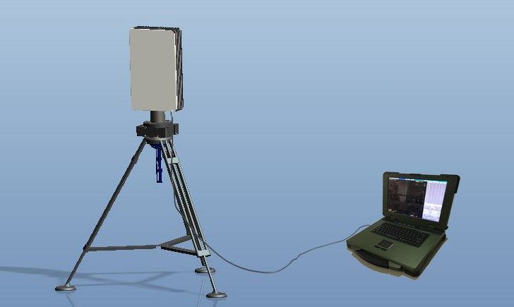 All-in-One Surveillance Radar Sensor for Reliable Ground Monitoring