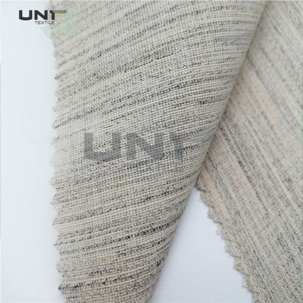 Smooth handfeeling horse interlining material for men‘s suit / jacket / uniform