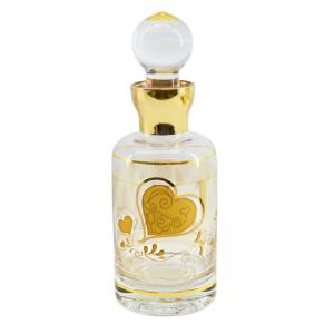 China Daily Traditional Arabic Perfume Bottle With Exquisite Floral Pattern wholesale