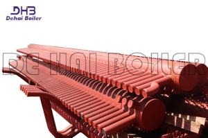 China Carbon Steel ASME Standard Boiler Manifold Headers Boiler Spares For Hrsg Boiler wholesale