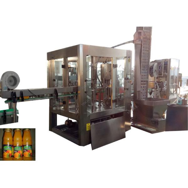 PLC Control Carbonated Soft Drink Filling Machine / Pure Water Filling And Sealing Machine
