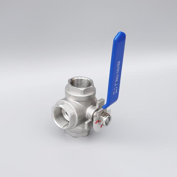 Normal Temperature Stainless Steel Ball Valve With NPT Bsp BSPT Threads