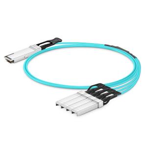 China 100Gbs Active Optical Breakout Cables wholesale