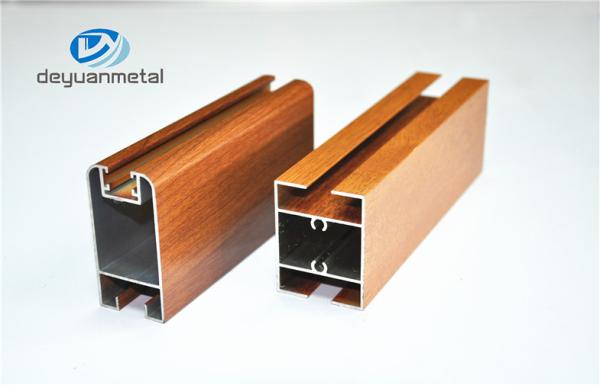 Quality Building Polishing Aluminium Window Frames With Alloy 6063 Temper T4 , T5 , T6 for sale