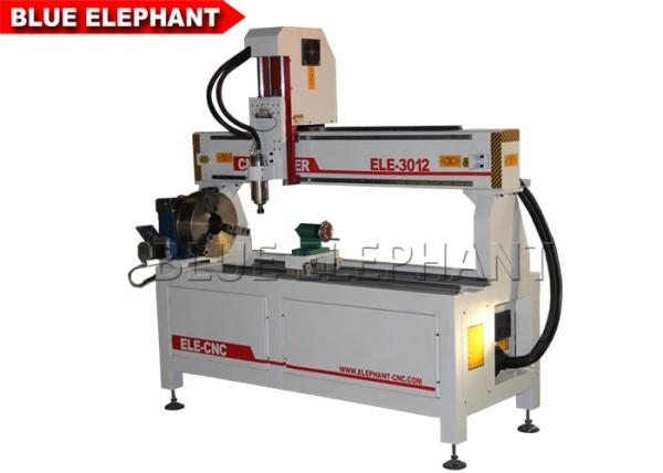 Panel Processing Tabletop Cnc Router , 4th Axis Rotary Cnc Machine For Wood