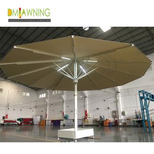China 7m Strongwind Giant Extra Large Outdoor Patio Umbrella With LED Lights wholesale