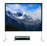 Flexible Fast Folding Frame Projector Screen Easy Carrying Box