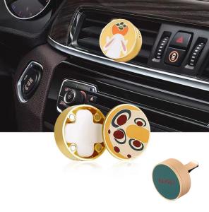 Custom Logo Car Perfume Diffuser Vent Clip Enamel for Car Aromatherapy