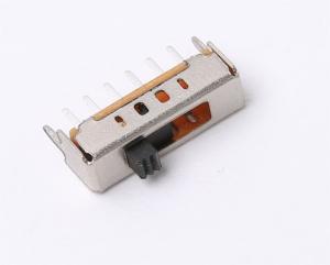 China SS14D01 SPDT Slide Switch 1 Pole 4 Position For DC Application wholesale