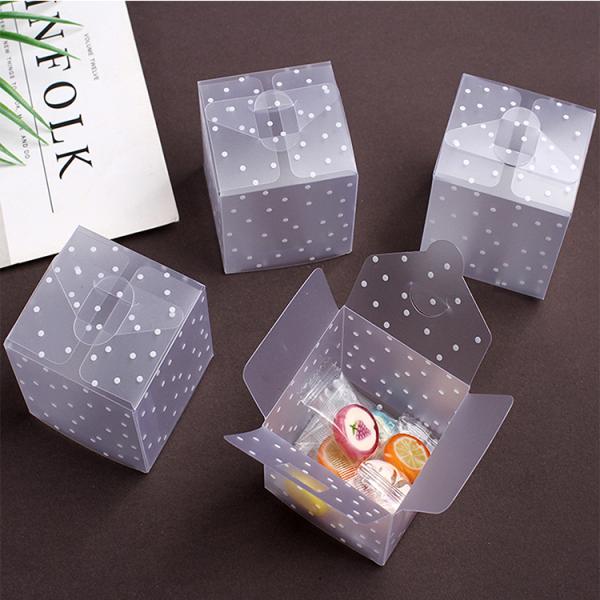 Transparent Embossing Debossing Retail Plastic Boxes