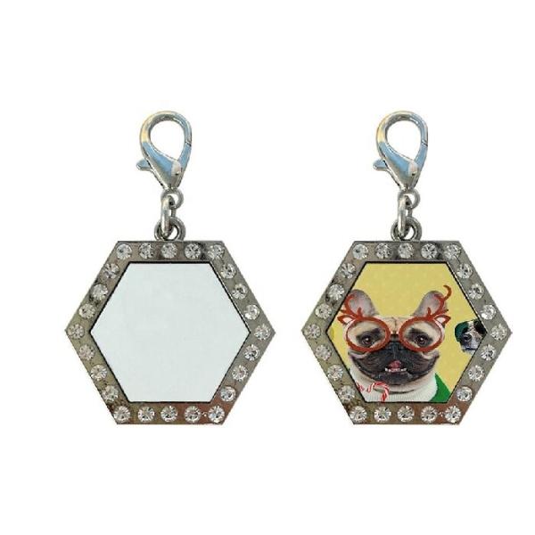 Personalized Metal Dog Tag With Diamonds Diy Custom Dog Tags For Pets