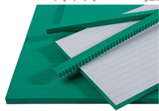 8x300x380mm High Elastic Green Adhesive EVA Ejection Sponge Rubber for in Beijing 2021