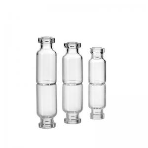 3ml clear amber neutral borosilicate tubular glass vial with superior hydrolytic resistance