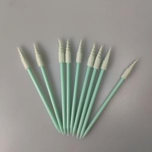 China Lint Free Mini Spiral Pointed Sponge Foam Tip Swab For Watch Cleaning wholesale