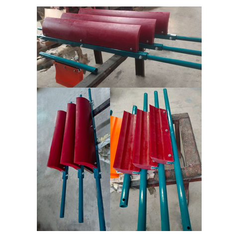 Primary And Secondary Conveyor Rubber Belt Cleaners For Mining Industry 2400mm