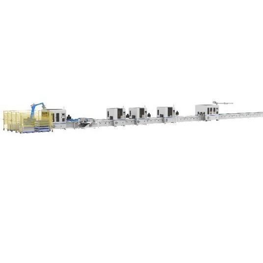 Quality Two Rounds Of Electric Vehicle Battery Production Equipment Lithium Battery Assembly Line for sale