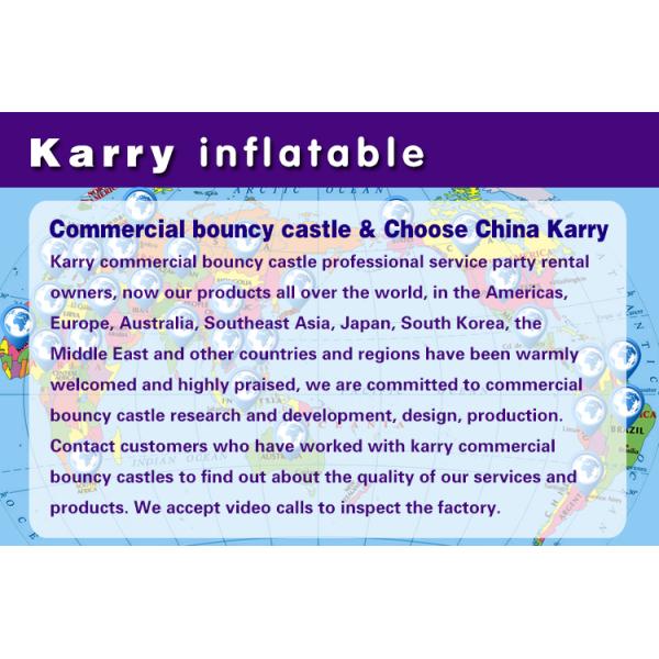 Customized Inflatable Castle Slide Combination for Commercial Size Customized