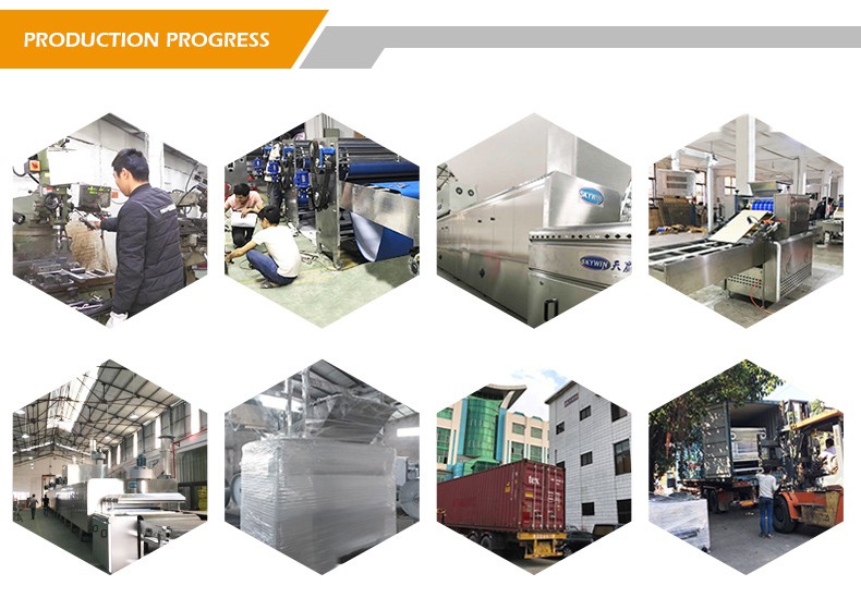 Hello Panda Design Hard And Soft Biscuit Making Machine With Tunnel Oven