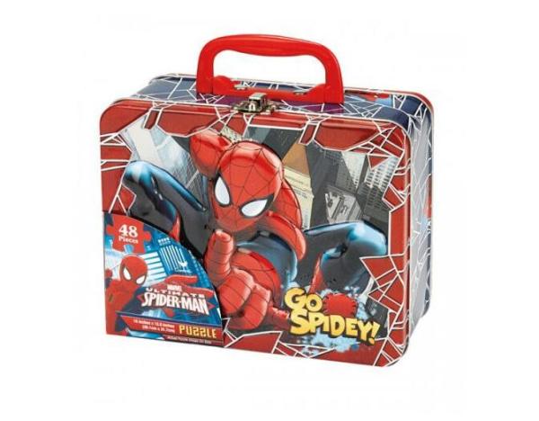 Quality Spider-Man Puzzle Tins with Handle for sale