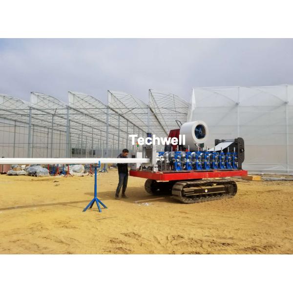 Strawberry Growing Cassette Type Mobile Portable Gutter Making Machines
