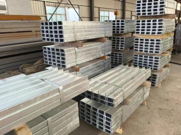 Quality OEM Hot Rolled Galvanised C Section Steel 150x75x18 PFC for sale