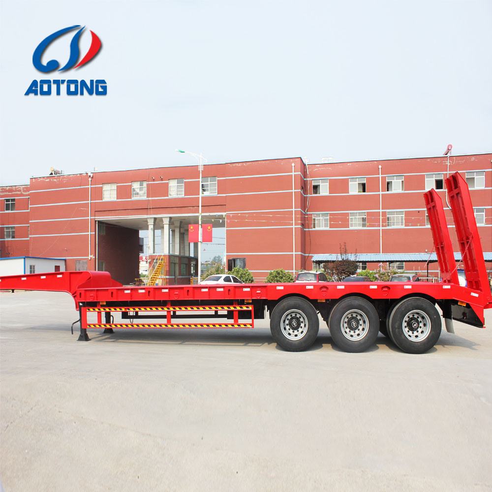Semi-Trailer Hydraulic Axis Steerable Cast Semi Trailer for Multi Axles Bridge Girder Transport